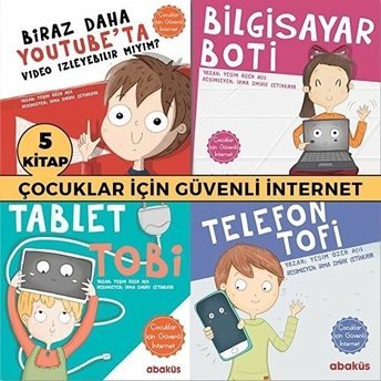 Çocuklar Için Güvenli Internet Seti - 5 Kitap Takım Yeşim Özen Açıl