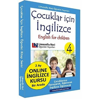 Çocuklar Için Ingilizce Kitap Serisi - 4 Kitap Takım Kolektif