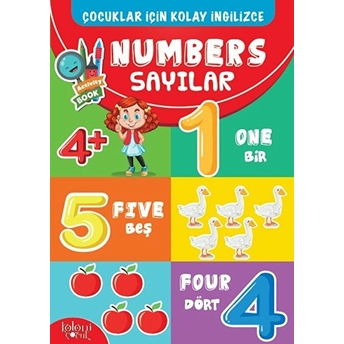 Çocuklar Için Kolay Ingilizce - Numbers Sayılar Hatice Nurbanu Karaca