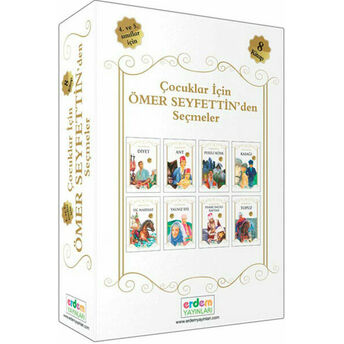 Çocuklar Için Ömer Seyfettinden Seçmeler (8 Kitap Takım) Ömer Seyfettin