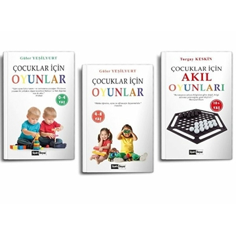 Çocuklar Için Oyunlar (3 Kitap Takım)