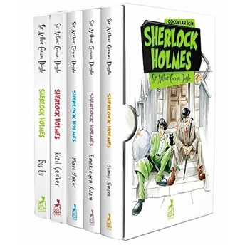 Çocuklar Için Sherlock Holmes Seti - 5 Kitap Sir Arthur Conan Doyle