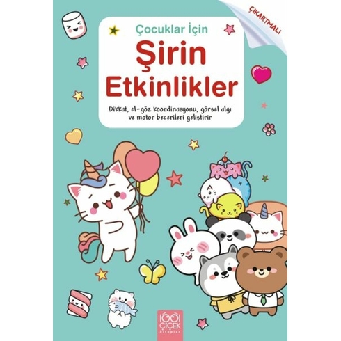 Çocuklar Için Şirin Etkinlikler - Çıkartmalı Valentina Figus