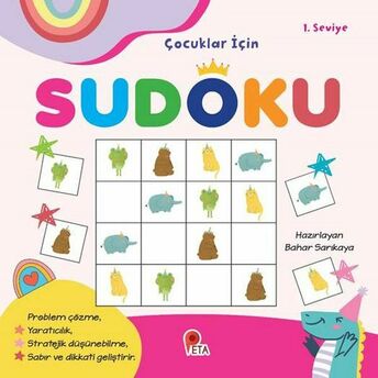 Çocuklar Için Sudoku 1. Seviye Bahar Sarıkaya