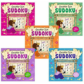 Çocuklar Için Sudoku (5 Kitap Takım)