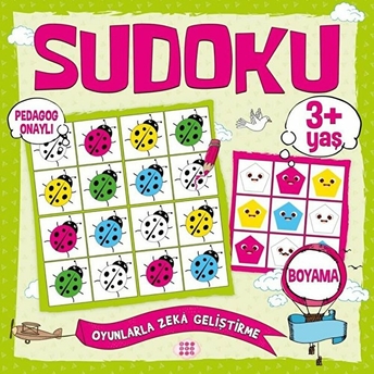 Çocuklar Için Sudoku - Boyama (3 Yaş) Kolektıf