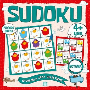 Çocuklar Için Sudoku - Boyama (4 Yaş) Kolektıf