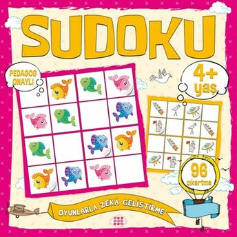 Çocuklar Için Sudoku - Çıkartmalı (4 Yaş) Kolektıf