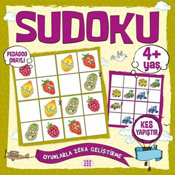 Çocuklar Için Sudoku - Kes Yapıştır (4 Yaş) Kolektıf