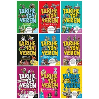 Çocuklar Için - Tarihe Yön Verenler (9 Kitap Set)