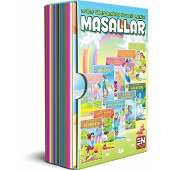 Çocuklara Ünlü Masallar Set (20 Kitap) Kolektif