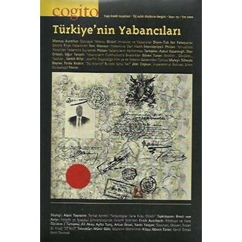 Cogito Sayı: 23 Türkiye’nin Yabancıları Kolektif