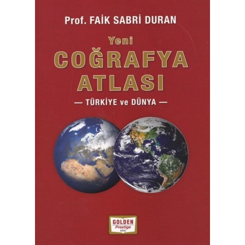 Coğrafya Atlası Türkiye Ve Dünya Prof. Faik Sabri Duran