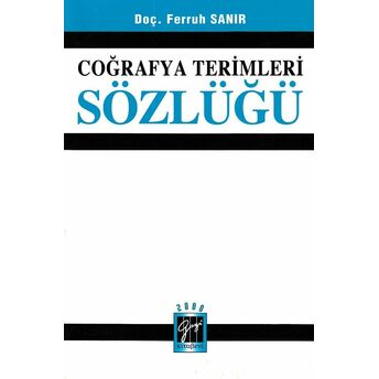 Coğrafya Terimleri Sözlüğü Ferruh Sanır