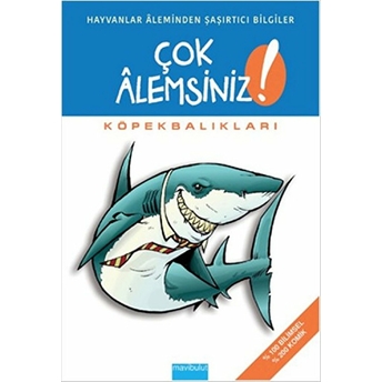 Çok Alemsiniz! - Köpekbalıkları Alain M. Bergeron, Michel Quintin-Sampar