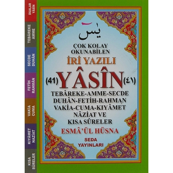 Çok Kolay Okunabilen Iri Yazılı 41 Yasin (Cep Boy, Kod: 164)