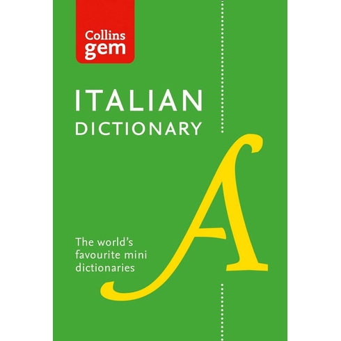 Collins Gem Italian Dictionary Cep Boy Kolektif