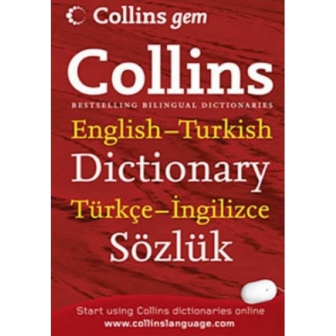 Collins Türkçe Ingilizce – Ingilizce Türkçe Sözlük (Gem)