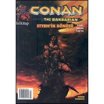 Conan The Barbarian Sayı: 3 Styrm’in Dönüşü Paolo Parente