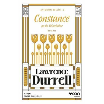 Constance Ya Da Yalnızlıklar - Avignon Beşlisi 3 Lawrence Durrell