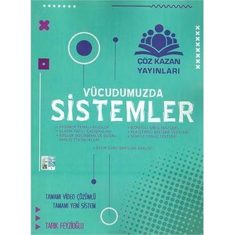 Çöz Kazan Ayt Biyoloji Vücudumuzda Sistemler (Yeni) Tarık Feyzioğlu