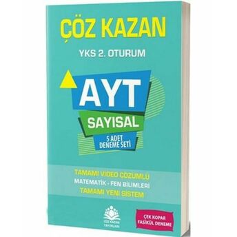 Çöz Kazan Ayt Sayısal 5 Li Deneme Sınavı (Yeni) Kolektif