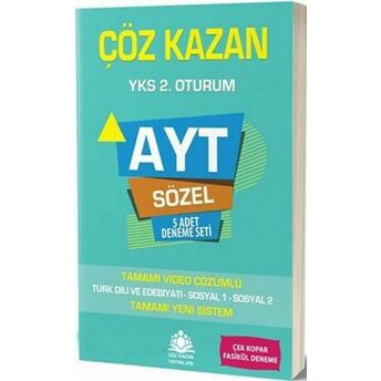 Çöz Kazan Ayt Sözel 5 Li Deneme Sınavı (Yeni) Kolektif