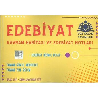 Çöz Kazan Edebiyat Kavram Haritası Ve Notları (Yeni) Haluk Seyit, Kübra Kayaturan Seyit