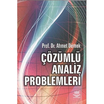 Çözümlü Analiz Problemleri - Ahmet Dernek