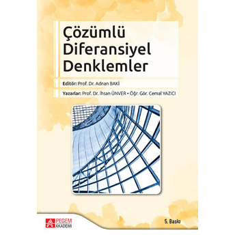 Çözümlü Diferansiyel Denklemler Adnan Baki