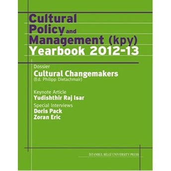 Cultural Policy And Management (Kpy) Yearbook 2012-13-Philipp Dietachmair