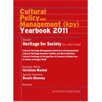 Cultural Policy And Management Yearbook 2011 (Ingilizce)-Deniz Ünsal