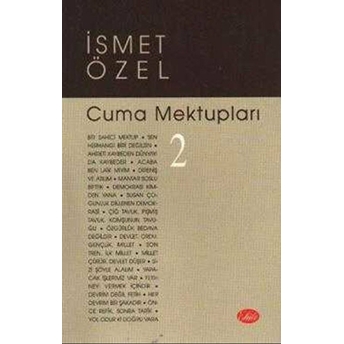 Cuma Mektupları 2 Ismet Özel