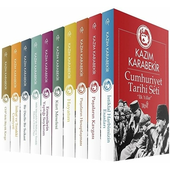 Cumhuriyet Tarihi Seti - Ilk Yıllar (10 Kitap Lüx Kutulu)