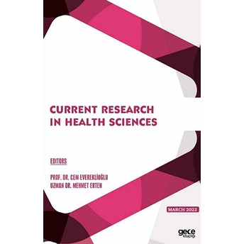 Current Research In Health Sciences - Kolektif