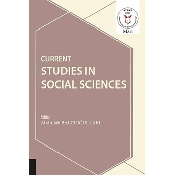 Current Studies In Social Sciences 1