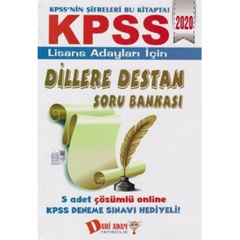 Dahi Adam 2020 Kpss Lise Ve Önlisans Sınav Kazandıran Soru Bankası (Yeni) Kolektif