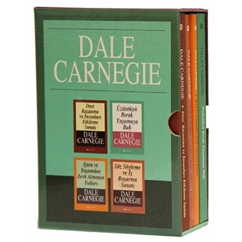 Dale Carnegei-4 Kitap Set Dale Carnegie