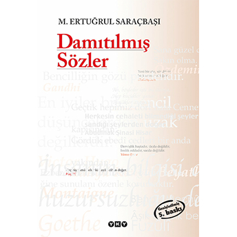 Damıtılmış Sözler M. Ertuğrul Saraçbaşı