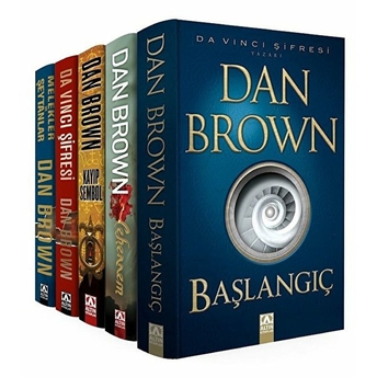 Dan Brown Seti - Robert Langdon Serisi (5 Kitap Takım Dan Brown