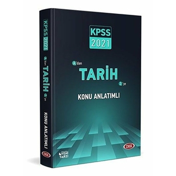 Data 2021 Kpss A'dan Z'ye Tarih Konu Anlatımlı Faruk Kara