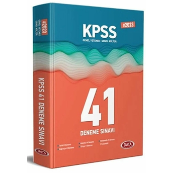 Data 2022 Kpss Genel Yetenek - Genel Kültür 41 Deneme Sınavı Kolektıf