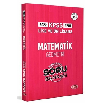 Data 2022 Kpss Lise Ve Ön Lisans Matematik Çözümlü Soru Bankası