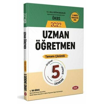 Data 2022 Uzman Öğretmen Tamamı Çözümlü 5 Deneme Sınavı Komisyon