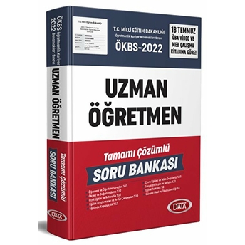 Data 2022 Uzman Öğretmen Tamamı Çözümlü Soru Bankası Komisyon