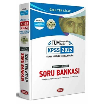 Data 2023 Kpss Genel Yetenek - Genel Kültür Cevaplı - Çözümlü Soru Bankası