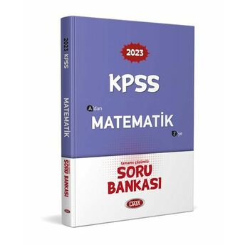 Data 2023 Kpss Matematik Tamamı Çözümlü Soru Bankası Komisyon