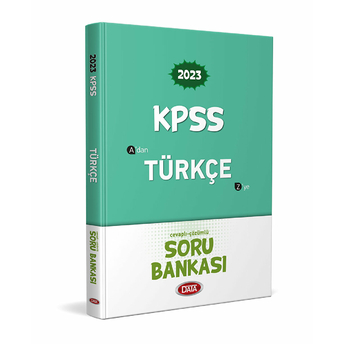 Data 2023 Kpss Türkçe Soru Bankası Komisyon