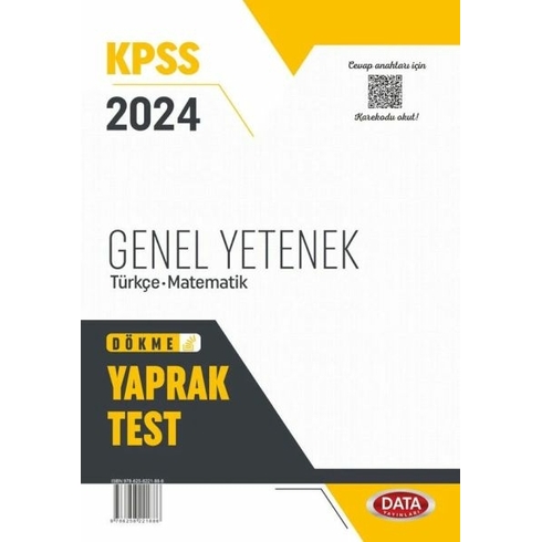 Data 2024 Kpss Genel Yetenek Yaprak Test Komisyon