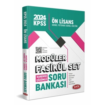 Data 2024 Kpss Ön Lisans Soru Bankası Modüler Fasikül Set – Karekod Çözümlü Komisyon